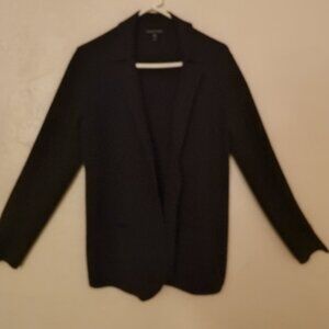 Eileen Fisher wool sweater, black, women's m/m